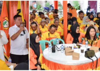 Kosgoro 57 Berikrar Memilih dan Berjuang Memenangkan Mangatas Silalahi dan Ade Purba