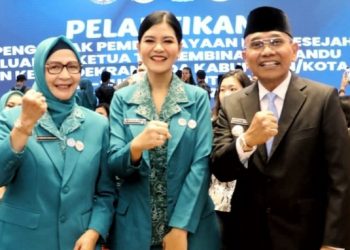 Ny Darmawati Anton Achmad Saragih Dilantik Sebagai Ketua TP PKK Simalungun 2025-2030