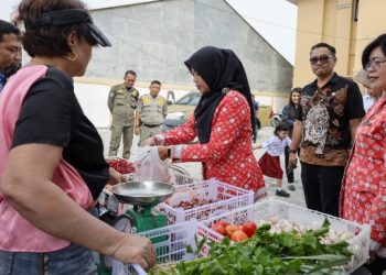 Wakil Walikota Siantar Tinjau Pasar Murah
