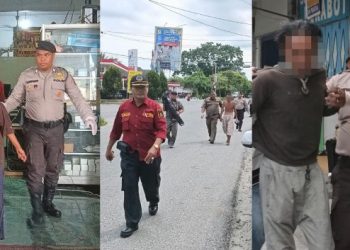 Dinsos P3A Pematangsiantar Gelar Razia, 8 Gepeng Terjaring