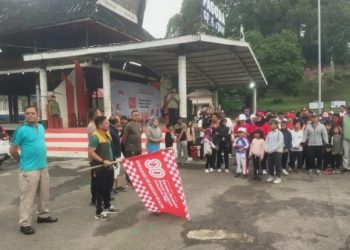 Warga Girsang Sipangan Bolon Jalan Santai Bersama TNI, Polri dan Pemerintah