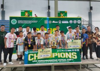 SMP Bintang Timur Siantar Kampiun LPO Muhamadiyah Futsal CupSMP Bintang Timur Siantar Kampiun LPO Muhamadiyah Futsal Cup