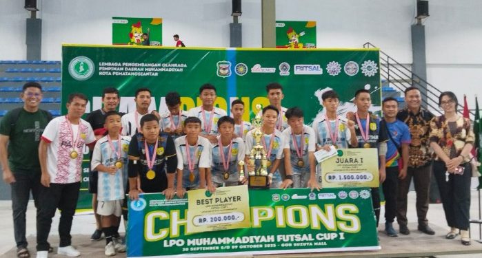 SMP Bintang Timur Siantar Kampiun LPO Muhamadiyah Futsal CupSMP Bintang Timur Siantar Kampiun LPO Muhamadiyah Futsal Cup