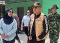 Bupati Simalungun Tinjau Lokasi Banjir dan Serahkan Bantuan