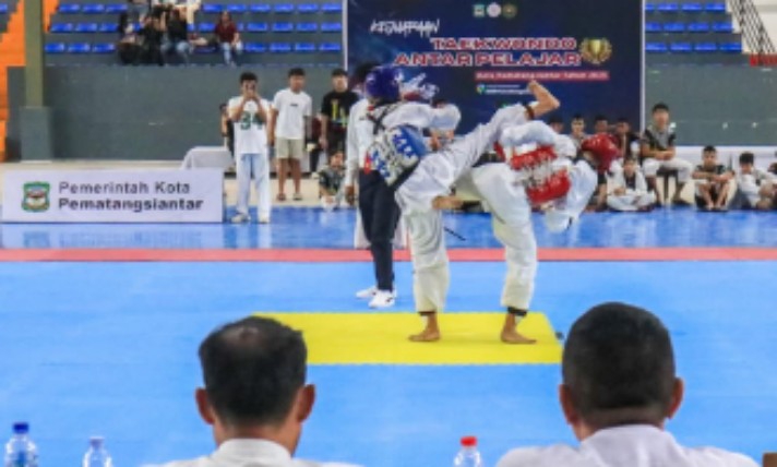 Wesly Bangga Peserta Antusias Ikuti Kejuaraan Taekwondo Antar Pelajar