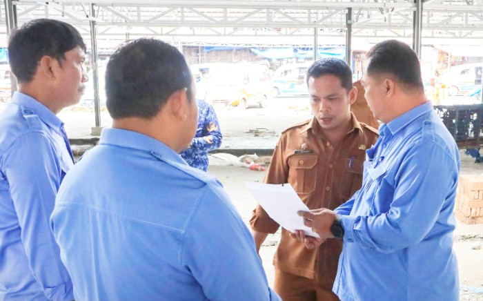 Sekda Siantar Tinjau Percepatan Pemindahan Pedagang ke Eks Gedung IV Pasar Horas