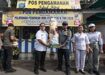 Wali Kota dan Forkopimda Tinjau Pos Pengamanan Lebaran di Siantar