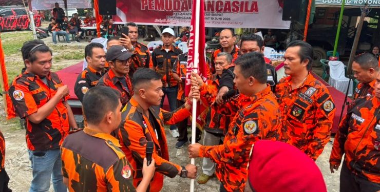 Andika Prayogi Sinaga Kembali Nahkodai PAC Pemuda Pancasila Siantar Barat