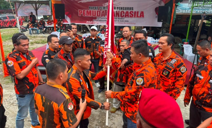 Andika Prayogi Sinaga Kembali Nahkodai PAC Pemuda Pancasila Siantar Barat