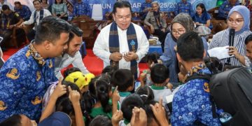 Wali Kota Siantar dan Bunda PAUD Lepas 784 Anak PAUD-SAB