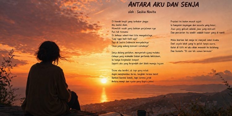 ANTARA AKU DAN SENJA