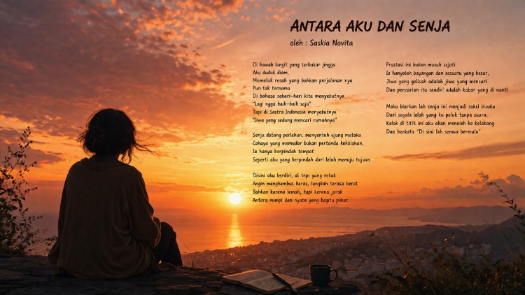 ANTARA AKU DAN SENJA