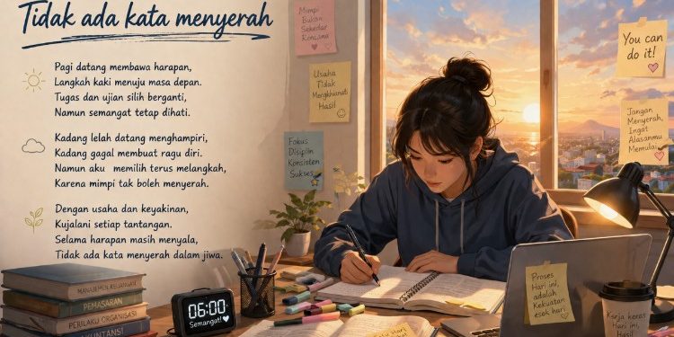 Tidak Ada Kata Menyerah