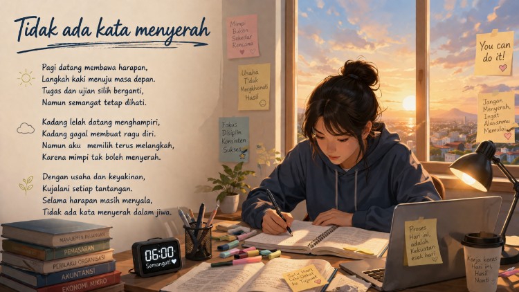 Tidak Ada Kata Menyerah