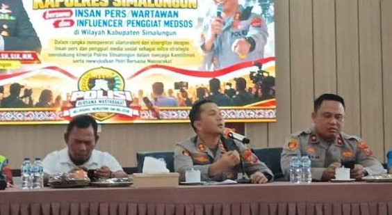 Kapolres Simalungun Ajak Jurnalis dan Netizen Kritis, Utamakan Konfirmasi
