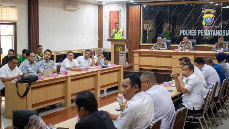 Pemko dan Polres Siantar Matangkan Kesiapan Operasi Patuh dan Lilin Toba 2026