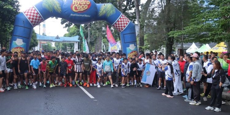 Sekda Siantar Hadiri dan Apresiasi Fun Run dan CFD KNPI