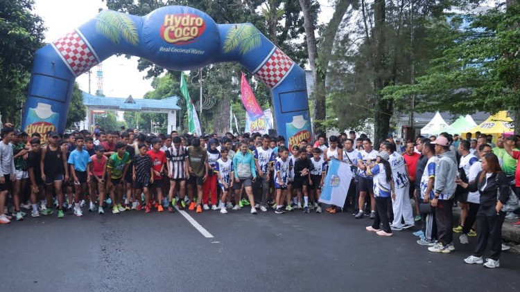 Sekda Siantar Hadiri dan Apresiasi Fun Run dan CFD KNPI