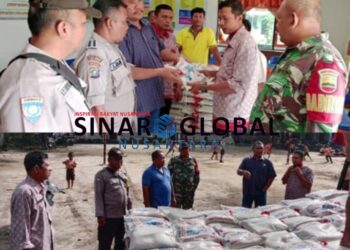 CSR Berkelanjutan, Dimotori Ruslan Purba PT.HBM Salurkan 840 Paket Sembako ke Warga