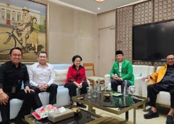 Ketua Umum Parpol Pengusung Ganjar Gelar Rapat di Kantor PDIP