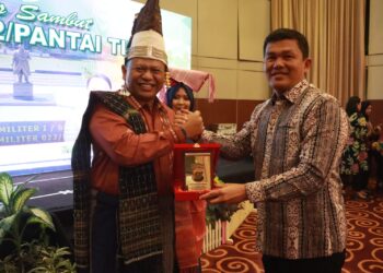 Kapolres Simalungun Hadiri Pisah Sambut Danrem 022/Pantai Timur, Selamat dan Sukses Sinergitas TNI-Polri