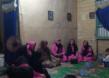Kunjungan Ta’ziah Brimob Aceh Pada Pemakaman Orang Tua Personil Batalyon B Pelopor