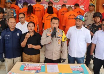Polresta Denpasar Amankan 30 tersangka Selama Bulan Agustus