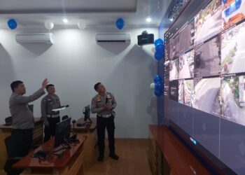 Kapolres Pimpin Perayaan Hari Lalu Lintas Bhayangkara ke-68 dan Peluncuran Gedung Traffic Management Center Polres Simalungun