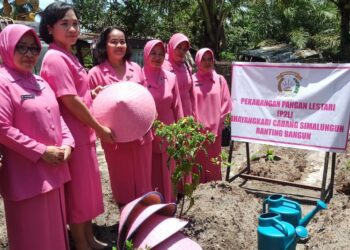 Sinergitas Koordinasi Dukung Polri,Ketua Bhayangkari Simalungun Ajak Bhayangkari Menjadi Teladan dan Pionir