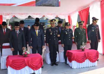 Kapolres Badung Hadiri Upacara Peringatan Hari Kesaktian Pancasila