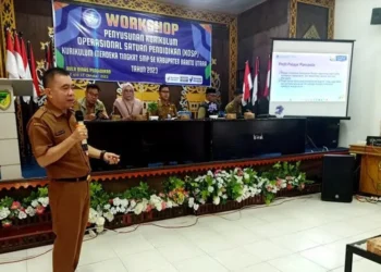 Dinas Pendidikan Barito Utara Gelar Lokakarya Penyusunan KOSP 2023