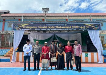 Jajaran Lapas Narkotika Kelas llA Pematang Siantar Rayakan Maulid Nabi Muhammad SAW 1445 H Bersama Warga Binaan