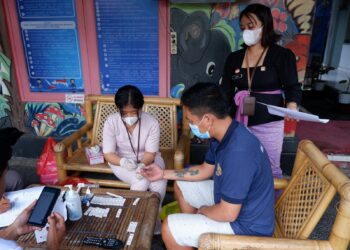 Deteksi Dini HIV-IMS, Puluhan WBP Rutan Gianyar Jalani VCT