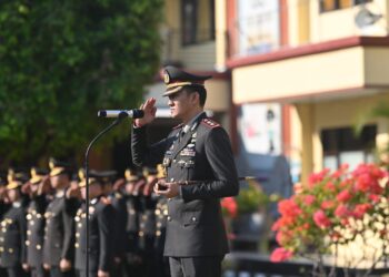 Kapolres Buleleng Pimpin Upacara Kesakitan Pancasila