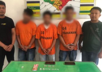 Tangkap Tangan Tiga Pria dalam Kasus Narkotika, Polres Simalungun Amankan 3 Gram Shabu