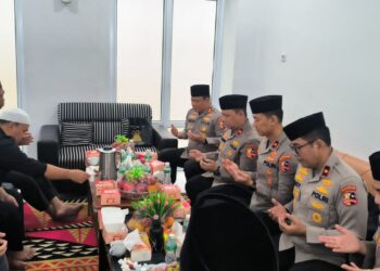 Silaturahmi Dengan Kaops NCS Polri, UAS Serukan Masyarakat Jaga Ketertiban Jelang Pemilu