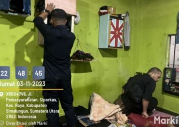 Lapas Narkotika Kelas IIA Pematangsiantar Razia Blok Hunian Warga Binaan Lapas Narkoba Kelas IIA Pematangsiantar