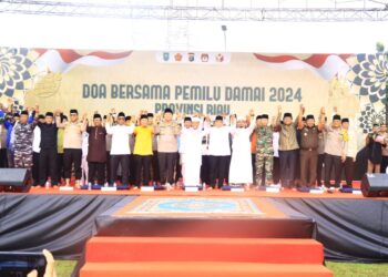Gelar Doa Bersama, Kapolda Riau Puncak dari Cooling System Wujudkan Pemilu Damai
