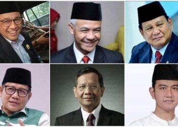 KPU Tetapkan Prabowo-Gibran, Ganjar-Mahfud, dan Anies-Muhaimin Capres-Cawapres 2024