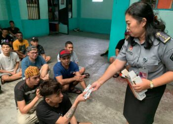Lapas Narkotika Kelas IIA Pematangsiantar Lakukan SAPA SEHAT dan Pembagian Vitamin Terhadap Narapidana