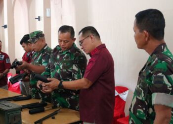 Siaga Gangguan Kamtib, Lapas Kelas IIA Siantar Pastikan Setiap Senjata Dalam Kondisi Baik