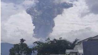 Proses Evakuasi 11 Pendaki Korban Erupsi Gunung Marapi Sumbar Terkendala Cuaca Hingga Debu