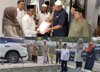 Penyerahan CSR PT. Huta Bayu Marsada. Wakil Bupati Simalungun “Belum Ada Perusahaan Tunggal di Simalungun Menangani Infrastruktur Melebihi Itu”