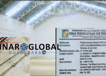 Anggaran 3,5 Milyar Pembangunan Sarana Produksi IKM Disoal,Kadis Disperindag Simalungun Bungkam PPK Blokir Nomor Wartawan