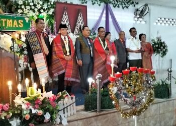 Pomparan Raja Siagian Anak, Boru, Bere/Ibebere Rayakan Natal Penuh Dengan Kebahagian dan Makna
