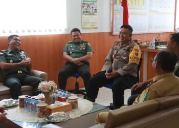 Kapolres Simalungun Bersama Forkopimda Plus Gelar Silaturahmi Pagi Sambil Bahas Isu Pemanasan Global dan Kamtibmas