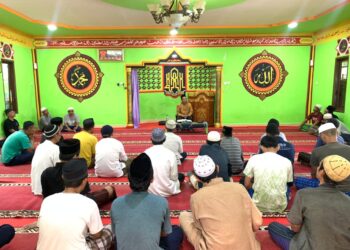Narapidana Ikut Tausiyah Dengan Khidmat di Lapas Narkotika Kelas II A Pematangsiantar