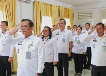 Apel Bersama Awal Tahun 2024, Menkumham Jadikan Apel Pagi Sebagai Upaya Menumbuhkan Disiplin Seluruh Jajaran