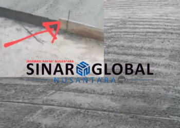 Diduga Demi Kembalikan Modal Kampanye Pilpanag Rayu Riduan Silitonga Korupsi DD TA 2023, Pengerjaan Rabat Beton Diborongkan
