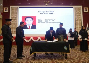 Gubernur Ansar Kukuhkan dan Lantik Pejabat Pendidikan di Kepri, serta Serahkan Tunjangan dan Kenaikan Gaji